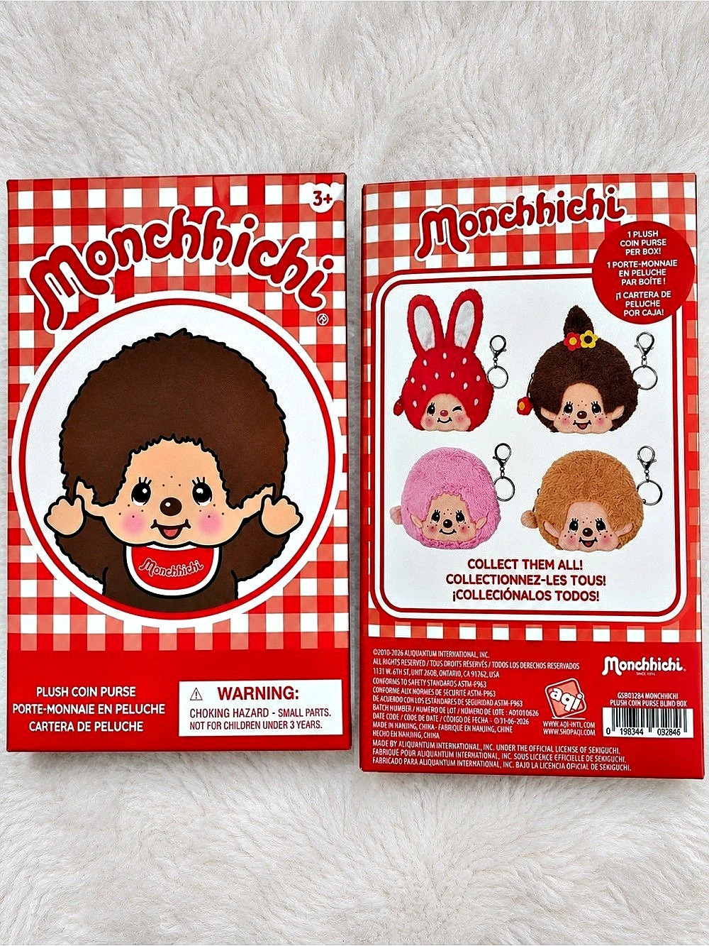 Monchhichi Plush Coin Purse Blind Box Set